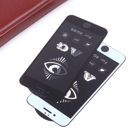 Защитное стекло Full Glue матовое для iPhone 6/6S на полный экран, арт.011465