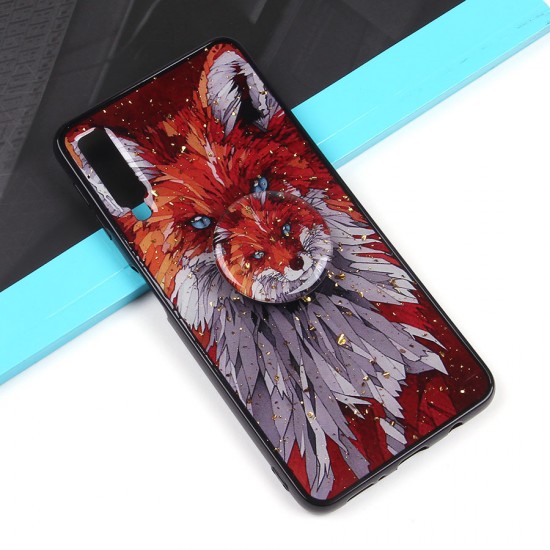Чехол ТПУ с попсокетом для Samsung Galaxy A7 (2018), арт.010894