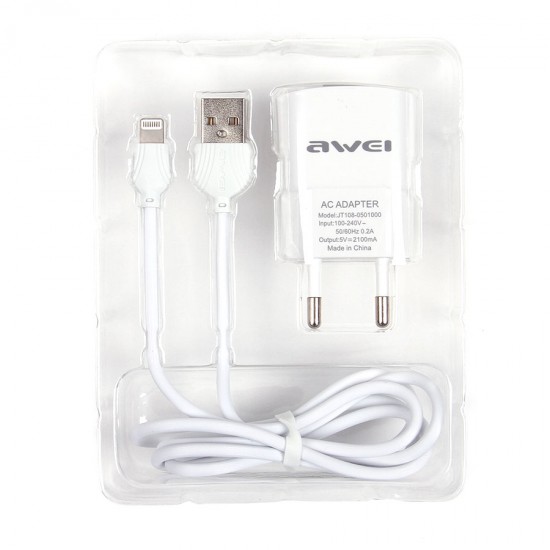 Сетевое зарядное устройство AWEI C-832 для IPhone USB, арт.010881