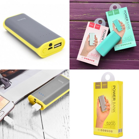 Внешний аккумулятор универсальный Hoco B21 5200 mAh, арт.010521