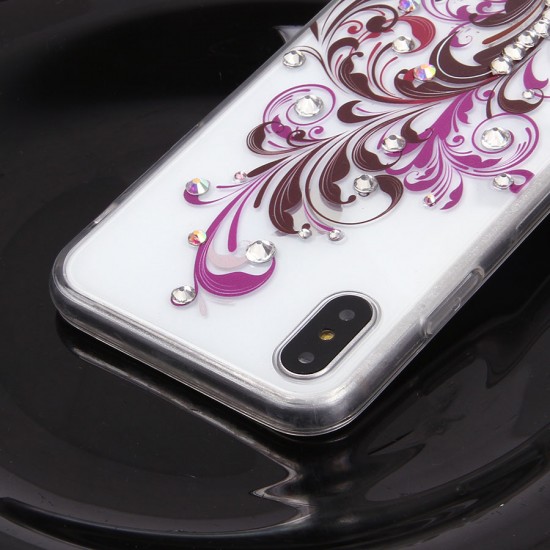 Чехол со стразами для iPhone X/XS, арт.010530
