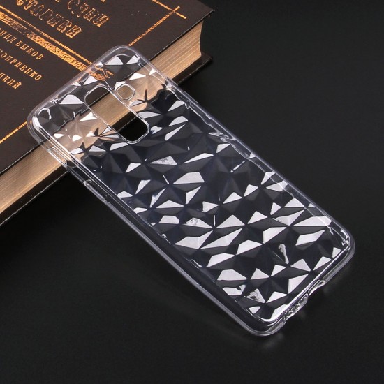 Силиконовый чехол Diamond для Samsung Galaxy J8 (2018), арт. 010635