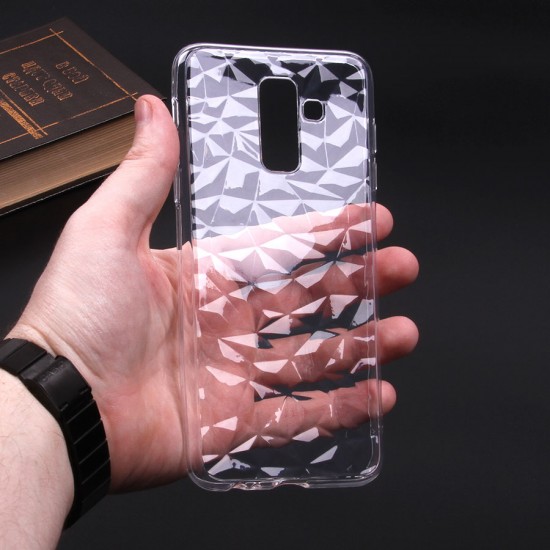 Силиконовый чехол Diamond для Samsung Galaxy J8 (2018), арт. 010635