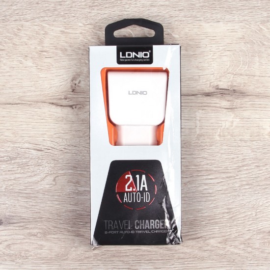УЦЕНКА! Сетевое зарядное устройство 2 в 1 LDNIO DL-AC56 micro USB, арт.010278