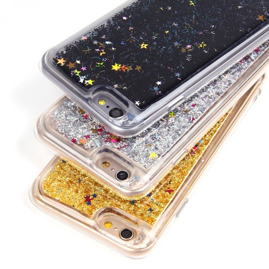 Чехол ТПУ с жидкими блестками для iPhone 6/6S, арт.011125