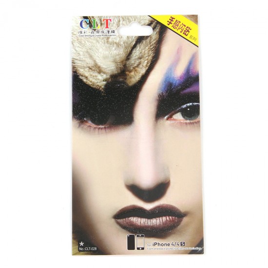 Декоративная пленка 2 в 1 для iPhone 4/4S, арт.CLT-028