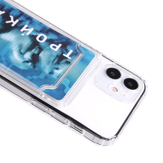 Силиконовый чехол для iPhone 12 Mini с карманом для карт, арт. 013027