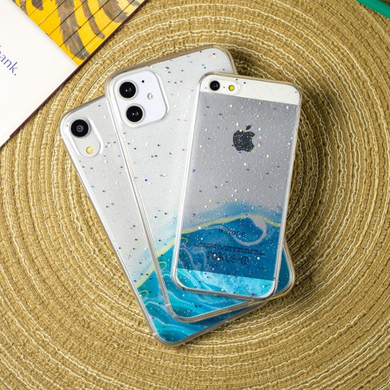 Силиконовый чехол Акварель для iPhone X, арт. 011856