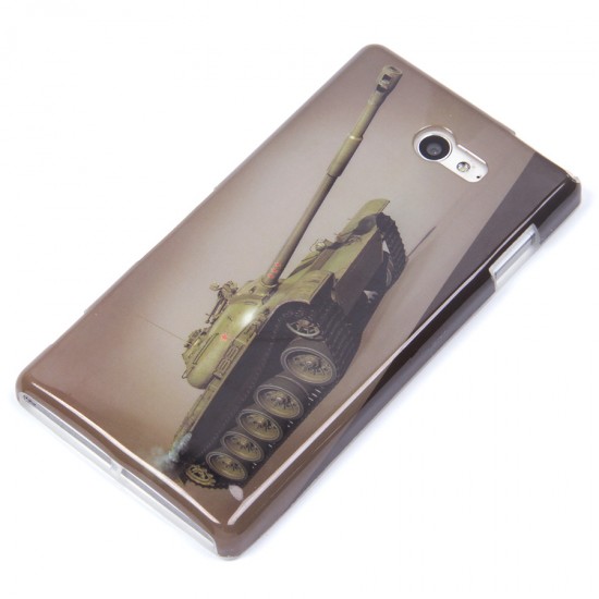 Чехол ТПУ World of Tanks для Sony Xperia M2/M2 Aqua, арт.008498