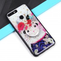Чехол ТПУ с попсокетом для Huawei Honor 7A Pro/Y6 Prime (2018), арт.010896