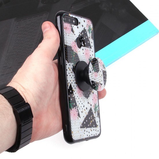 Чехол ТПУ с попсокетом для Huawei Honor 7A Pro/Y6 Prime (2018), арт.010899