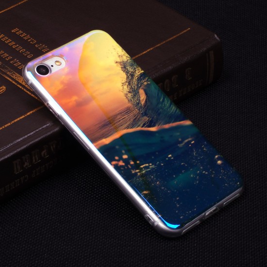 Панель ТПУ Blue Shine для iPhone 7, арт.010439