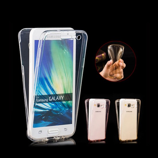 Силиконовый чехол 2 в 1 для Samsung Galaxy A3 0.3 мм, арт.008889