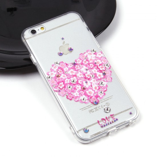 Чехол со стразами для iPhone 6/6S, арт.010527