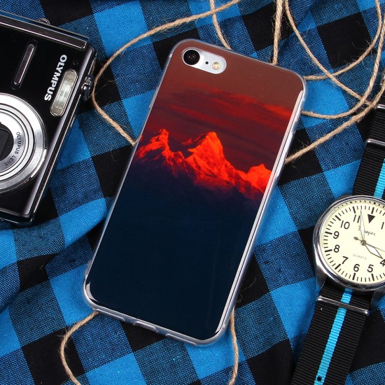 Чехол ТПУ Горы для iPhone 7, арт.011013