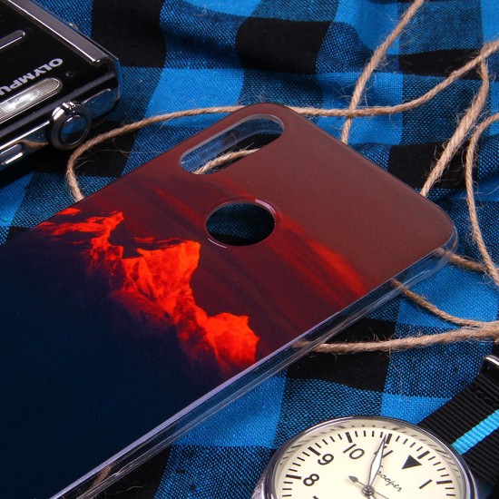 Чехол ТПУ Горы для Xiaomi Redmi Note 7, арт.011013