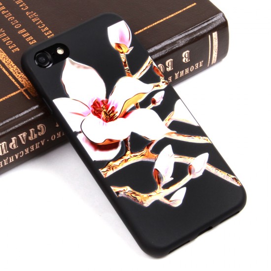 Чехол ТПУ Цветы для iPhone 7/8, арт.010077