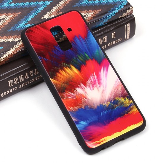 Глянцевый чехол для Samsung Galaxy A6+ (2018), арт.010578
