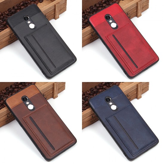 Чехол с карманом под пластиковые карты для Xiaomi Redmi Note 4/4X, арт.010459