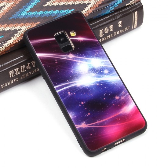 Глянцевый чехол для Samsung Galaxy A8 (2018), арт.010581