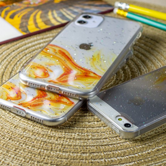 Силиконовый чехол Акварель для iPhone 12 Pro Max, арт. 011855