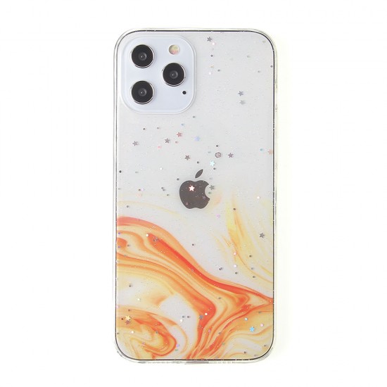 Силиконовый чехол Акварель для iPhone 12 Pro Max, арт. 011855