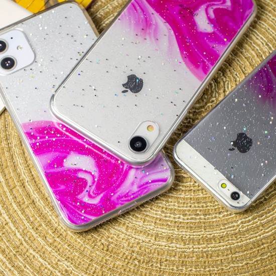 Силиконовый чехол Акварель для iPhone 7, арт. 011858