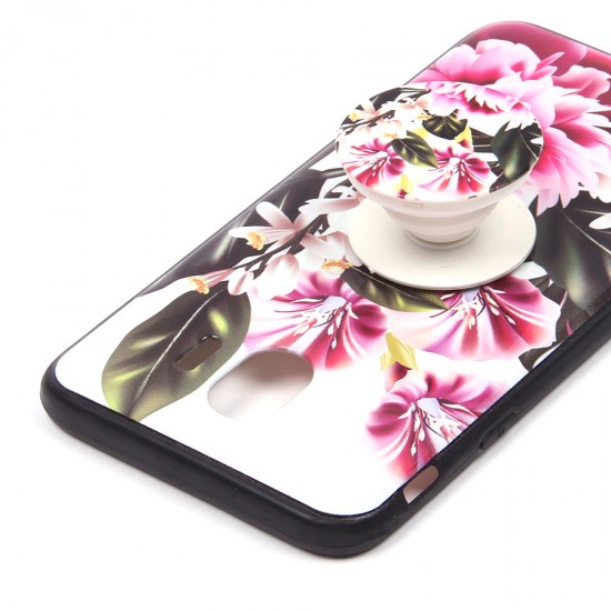 Чехол ТПУ с попсокетом для Samsung Galaxy J4 (2018), арт.010682