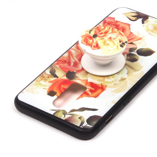 Чехол ТПУ с попсокетом для Samsung Galaxy J8 (2018), арт.010681