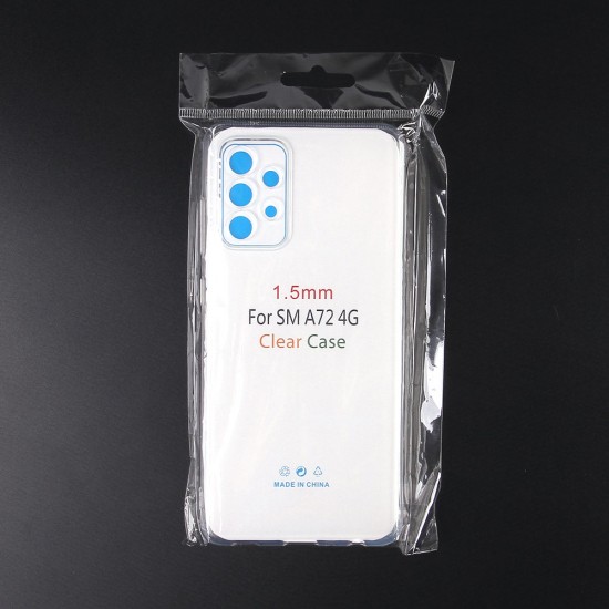 Чехол для Samsung Galaxy A72 5G, силиконовый, 1,5 мм, арт.012633