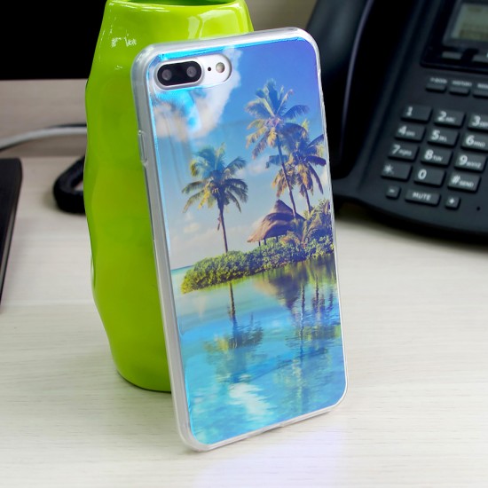 Панель ТПУ Blue Shine для iPhone 7 plus, арт.009566