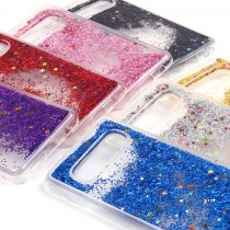 Чехол ТПУ с жидкими блестками для Samsung Galaxy S10 Plus, арт.011125