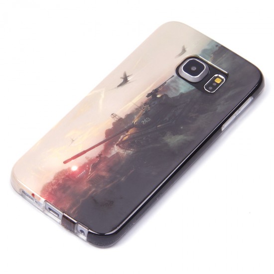 Чехол ТПУ World of Tanks для Samsung Galaxy S6 edge, арт.008495