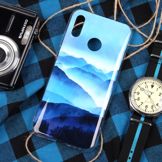 Чехол ТПУ Горы для Huawei Honor 10 Lite, арт.011015
