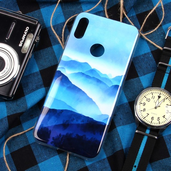 Чехол ТПУ Горы для Huawei Honor 8A, арт.011015