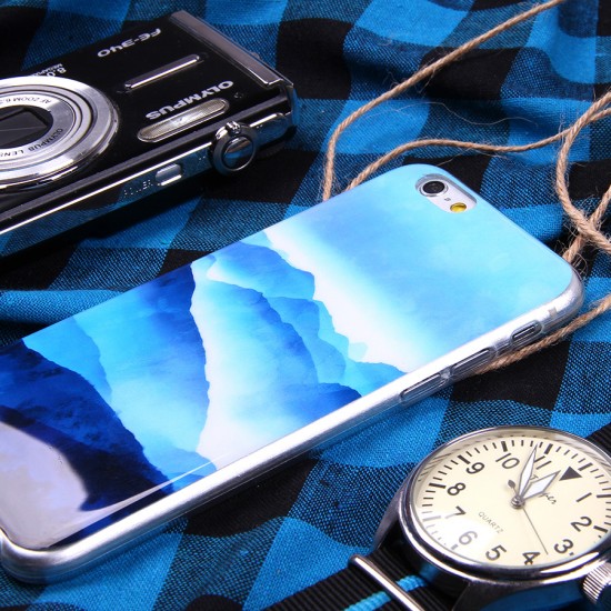 Чехол ТПУ Горы для iPhone 6/6s, арт.011015