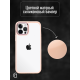 Чехол прозрачный с цветной рамкой iPhone 11 Pro Max арт. 013141 