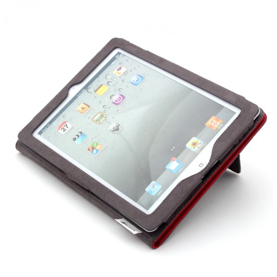 Кожаный чехол-подставка NOSSON для iPad 2, арт.002295