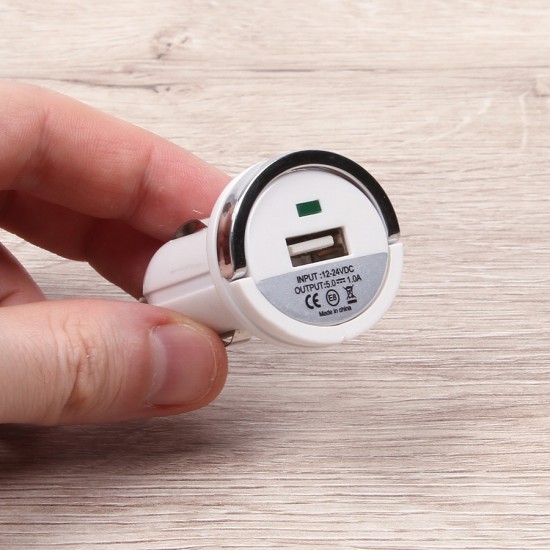 Автомобильный адаптер USB 1000 mAh, арт.010469