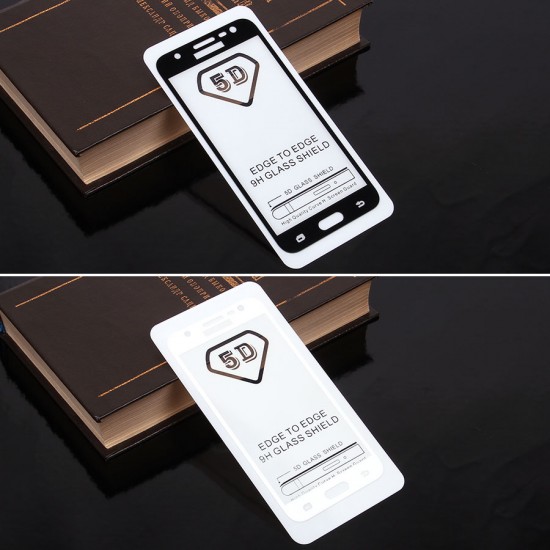 Защитное стекло Full Glue для Samsung Galaxy J3 (2016) на полный экран, арт.010630