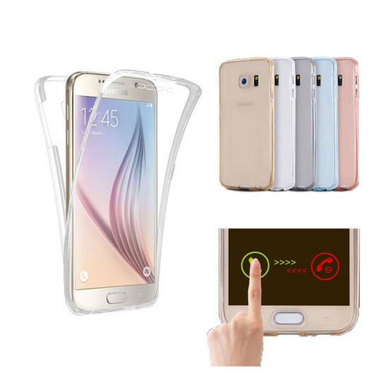 Силиконовый чехол 2 в 1 для Samsung Galaxy S6 0.3 мм, арт.008889