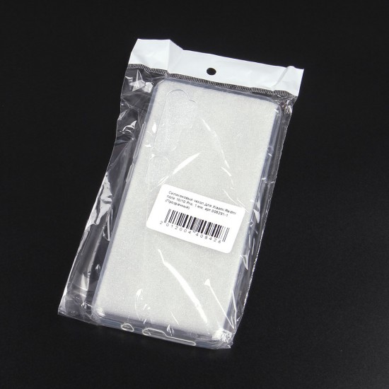 Силиконовый чехол для Xiaomi Mi Note 10/10 Pro, 1 мм, арт.008291-1