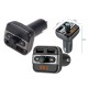 Автомобильный Hands Free FM-трансмиттер с 2 USB Eplutus FB-04, арт.011323