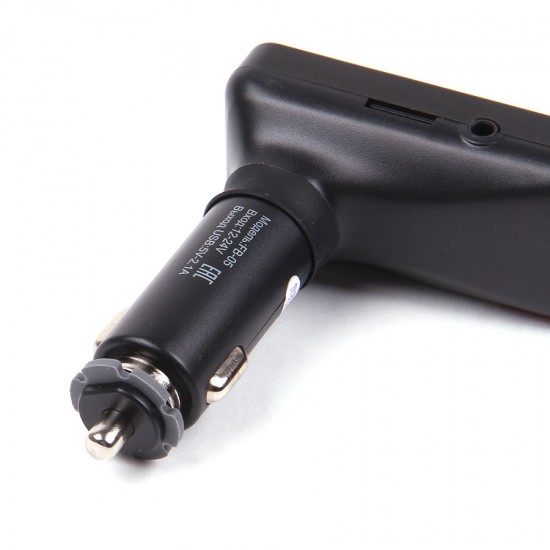Автомобильный Hands Free FM-трансмиттер с 2 USB Eplutus FB-05, арт.011325