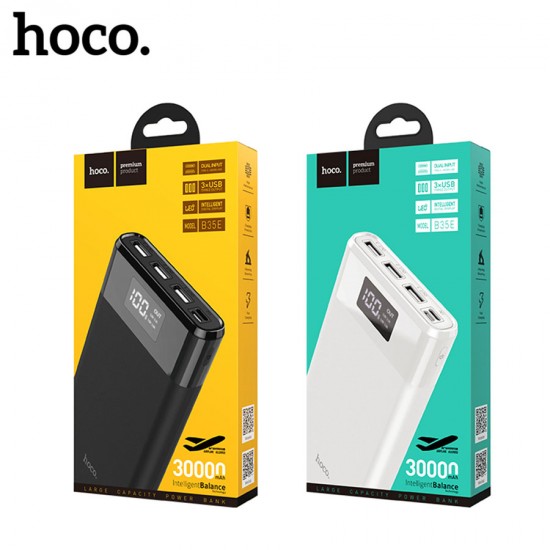 Внешний аккумулятор универсальный Hoco B35E 30000 mAh, арт.010988