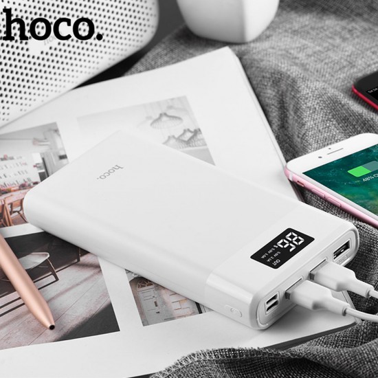 Внешний аккумулятор универсальный Hoco B35E 30000 mAh, арт.010988