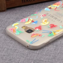 Матовый чехол со стразами для Samsung Galaxy A3 (2017), арт.009649