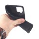 Чехол для Samsung Galaxy A12 черный силиконовый с защитой камеры, арт.012424