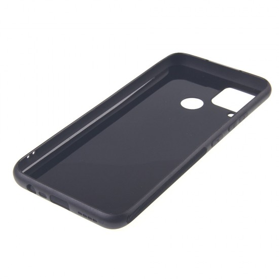 Чехол для Realme C15 черный силиконовый с защитой камеры, арт.012424