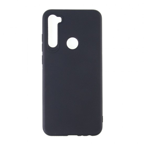 Чехол для Xiaomi Redmi Note 8T черный силиконовый с защитой камеры, арт.012424